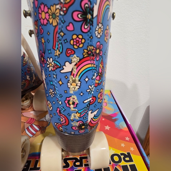 Impala Rollerskates: Harmony Blue Quad Roller Skates - Picture 8 of 9